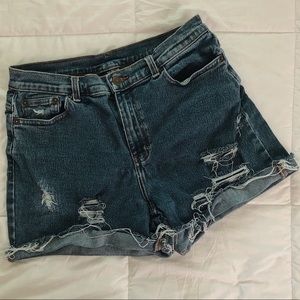 Vintage High-Waisted Shorts